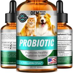 B2B Custom Pet Probiotic Drops for Digestive Health & Immunity,MY SHOP,B2B Custom Pet Probiotic Drops for Digestive Health & Immunity