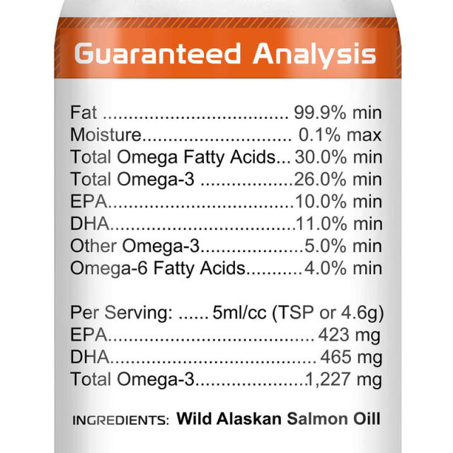 B2B Custom Wild Alaskan Salmon Oil for Pets with 26% Minimum Omega-3,MY SHOP,B2B Custom Wild Alaskan Salmon Oil for Pets with 26% Minimum Omega-3