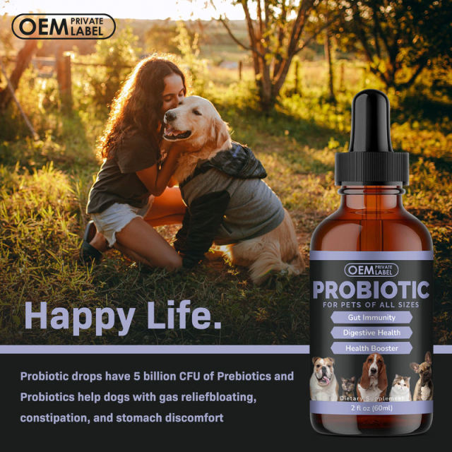 OEM/ODM Pet Probiotic Drops for Gas Relief & Stomach Comfort,MY SHOP,OEM/ODM Pet Probiotic Drops for Gas Relief & Stomach Comfort