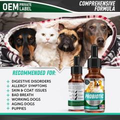 B2B Custom Pet Probiotic Drops for Digestive Health & Immunity,MY SHOP,B2B Custom Pet Probiotic Drops for Digestive Health & Immunity