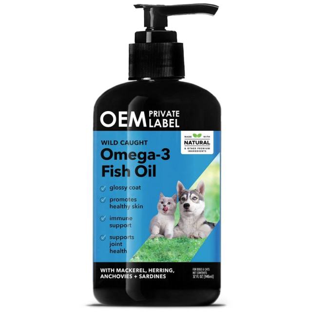 OEM Factory Wild Caught Natural Omega-3 Fish Oil For Dogs Cats Anchovy Herring Mackerel Sardine Blend Promotes Healthy Glossy Coat Supports Skin Health Strong Immune System Heart Brain Joint Health Easy Meal Topper 8.45 oz 250ml,MY SHOP,OEM Factory Wild Caught Natural Omega-3 Fish Oil For Dogs Cats Anchovy Herring Mackerel Sardine Blend Promotes Healthy Glossy Coat Supports Skin Health Strong Immune System Heart Brain Joint Health Easy Meal Topper 8.45 oz 250ml