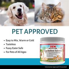 Private Label Manufacturer Eggshell Calcium Powder Supplement For Dogs Cats Low Phosphorus Non Bovine Source Chemical Free Processing Ultra Fine Maximizes Absorption Home Prepared Diet Balance 6oz,MY SHOP,Private Label Manufacturer Eggshell Calcium Powder Supplement For Dogs Cats Low Phosphorus Non Bovine Source Chemical Free Processing Ultra Fine Maximizes Absorption Home Prepared Diet Balance 6oz