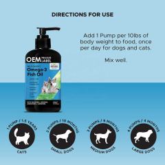 OEM Factory Wild Caught Natural Omega-3 Fish Oil For Dogs Cats Anchovy Herring Mackerel Sardine Blend Promotes Healthy Glossy Coat Supports Skin Health Strong Immune System Heart Brain Joint Health Easy Meal Topper 8.45 oz 250ml,MY SHOP,OEM Factory Wild Caught Natural Omega-3 Fish Oil For Dogs Cats Anchovy Herring Mackerel Sardine Blend Promotes Healthy Glossy Coat Supports Skin Health Strong Immune System Heart Brain Joint Health Easy Meal Topper 8.45 oz 250ml