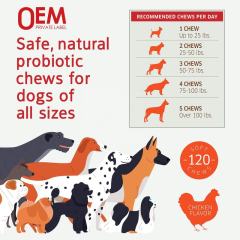 OEM Supplier Dog Gut Health Soft Chews Probiotics Prebiotics Digestive Enzymes Amylase Protease Lipase Cellulase Lactase Bromelain Lactobacillus Blend Supports Healthy Digestion Relieves Gas Diarrhea Strengthens Immunity 120 Count 264g,MY SHOP,OEM Supplier Dog Gut Health Soft Chews Probiotics Prebiotics Digestive Enzymes Amylase Protease Lipase Cellulase Lactase Bromelain Lactobacillus Blend Supports Healthy Digestion Relieves Gas Diarrhea Strengthens Immunity 120 Count 264g