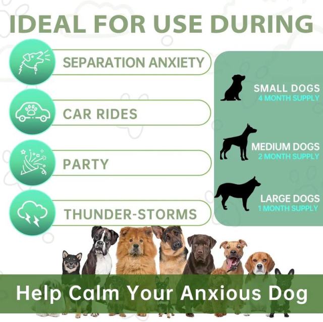 OEM Factory Hemp Calming Treats For Dogs Chicken Flavor Reduces Anxiety Stress Fear Calms Hyperactive Anxious Behavior Reduces Aggression Promotes Relaxation Comfort Supports Immunity 120 Chews 300g 10.58oz,MY SHOP,OEM Factory Hemp Calming Treats For Dogs Chicken Flavor Reduces Anxiety Stress Fear Calms Hyperactive Anxious Behavior Reduces Aggression Promotes Relaxation Comfort Supports Immunity 120 Chews 300g 10.58oz