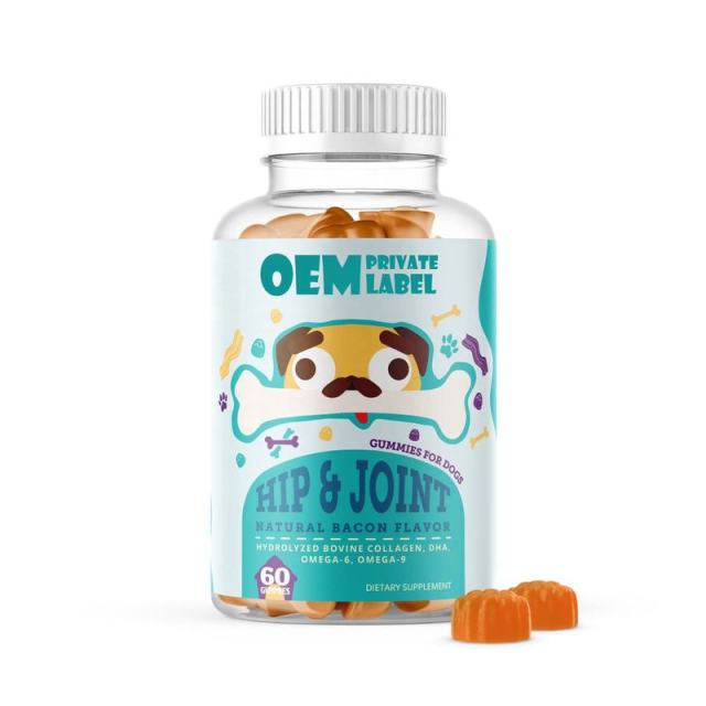 OEM Factory Hip Joint Gummies For Dogs Hydrolyzed Bovine Collagen Peptides 125mg DHA 50mg Omega-6 Omega-9 Natural Bacon Flavor Supports Joint Health Mobility Cartilage Comfort Flexible Function 60 Gummies,MY SHOP,OEM Factory Hip Joint Gummies For Dogs Hydrolyzed Bovine Collagen Peptides 125mg DHA 50mg Omega-6 Omega-9 Natural Bacon Flavor Supports Joint Health Mobility Cartilage Comfort Flexible Function 60 Gummies