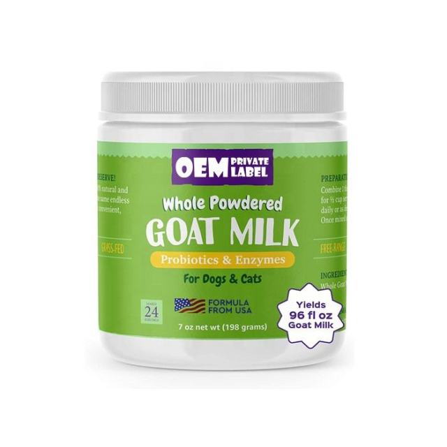OEM Factory Whole Powdered Goat Milk For Dogs Cats Natural Probiotics Digestive Enzymes Raw Goat Milk Powder Lower Lactose Boosts Immunity Aids Digestion Alleviates Inflammation Healthy Skin Coat Helps Fight Allergies 7oz 198g Makes 96fl oz,MY SHOP,OEM Factory Whole Powdered Goat Milk For Dogs Cats Natural Probiotics Digestive Enzymes Raw Goat Milk Powder Lower Lactose Boosts Immunity Aids Digestion Alleviates Inflammation Healthy Skin Coat Helps Fight Allergies 7oz 198g Makes 96fl oz