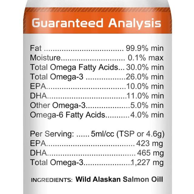 OEM Factory Wild Alaskan Salmon Oil For Dogs Cats Omega-3 EPA 423mg DHA 465mg Per Serving Total Omega-3 1227mg Reduces Shedding Soothes Itchy Dry Skin Soft Shiny Coat Skin Allergies Immune Joint Mobility 32 fl oz,MY SHOP,OEM Factory Wild Alaskan Salmon Oil For Dogs Cats Omega-3 EPA 423mg DHA 465mg Per Serving Total Omega-3 1227mg Reduces Shedding Soothes Itchy Dry Skin Soft Shiny Coat Skin Allergies Immune Joint Mobility 32 fl oz
