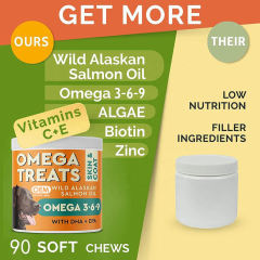 OEM Factory Wild Alaskan Salmon Oil Soft Chews For Dogs Omega-3-6-9 With DHA EPA Algae Vitamins C E Biotin Zinc Skin Coat Health Joint Support Immune System 12150mg Omega-3 90 Soft Chews,MY SHOP,OEM Factory Wild Alaskan Salmon Oil Soft Chews For Dogs Omega-3-6-9 With DHA EPA Algae Vitamins C E Biotin Zinc Skin Coat Health Joint Support Immune System 12150mg Omega-3 90 Soft Chews