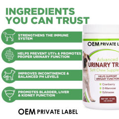 OEM Supplier Urinary Tract Health Chews For Dogs Cranberry D-Mannose Echinacea Blend 400mg D-Mannose 500mg Cranberry 300mg Promotes Urinary Function Supports Bladder Liver Kidney Functi,MY SHOP,OEM Supplier Urinary Tract Health Chews For Dogs Cranberry D-Mannose Echinacea Blend 400mg D-Mannose 500mg Cranberry 300mg Promotes Urinary Function Supports Bladder Liver Kidney Functi