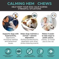 OEM Factory Calming Hemp Soft Chews For Dogs Organic Hemp Powder Seed Oil Valerian Root Chamomile L-Tryptophan Magnesium Citrate Ginger Helps Soothe Promotes Calm Anxiety Relief Hyperactivity Aggression Barking Beef Liver Flavor 90 Chews 270g 9.5oz,MY SHOP,OEM Factory Calming Hemp Soft Chews For Dogs Organic Hemp Powder Seed Oil Valerian Root Chamomile L-Tryptophan Magnesium Citrate Ginger Helps Soothe Promotes Calm Anxiety Relief Hyperactivity Aggression Barking Beef Liver Flavor 90 Chews 270g 9.5oz