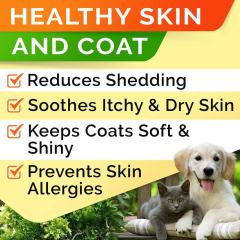 OEM Factory Wild Alaskan Salmon Oil For Dogs Cats Omega-3 EPA 423mg DHA 465mg Per Serving Total Omega-3 1227mg Reduces Shedding Soothes Itchy Dry Skin Soft Shiny Coat Skin Allergies Immune Joint Mobility 32 fl oz,MY SHOP,OEM Factory Wild Alaskan Salmon Oil For Dogs Cats Omega-3 EPA 423mg DHA 465mg Per Serving Total Omega-3 1227mg Reduces Shedding Soothes Itchy Dry Skin Soft Shiny Coat Skin Allergies Immune Joint Mobility 32 fl oz