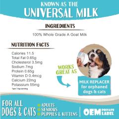OEM Factory Whole Powdered Goat Milk For Dogs Cats Natural Probiotics Digestive Enzymes Raw Goat Milk Powder Lower Lactose Boosts Immunity Aids Digestion Alleviates Inflammation Healthy Skin Coat Helps Fight Allergies 7oz 198g Makes 96fl oz,MY SHOP,OEM Factory Whole Powdered Goat Milk For Dogs Cats Natural Probiotics Digestive Enzymes Raw Goat Milk Powder Lower Lactose Boosts Immunity Aids Digestion Alleviates Inflammation Healthy Skin Coat Helps Fight Allergies 7oz 198g Makes 96fl oz