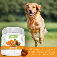 OEM Factory Organic Turmeric Soft Chews For Dogs With Curcumin Collagen BioPerine Grain Free Natural Pain Relief Anti-inflammatory Detox Heart Health Support Sugar Free Soy Free Great Taste 60 Chews 320g 11.3oz,MY SHOP,OEM Factory Organic Turmeric Soft Chews For Dogs With Curcumin Collagen BioPerine Grain Free Natural Pain Relief Anti-inflammatory Detox Heart Health Support Sugar Free Soy Free Great Taste 60 Chews 320g 11.3oz