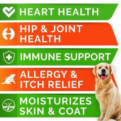 OEM Factory Omega Skin Health Soft Chews For Dogs Cats With Salmon Oil DHA EPA 24000mg Omega-3 6000mg Omega-6 Promotes Healthy Skin Coat Reduces Shedding Soothes Itching Joint Support Immune Health 180 Chews,MY SHOP,OEM Factory Omega Skin Health Soft Chews For Dogs Cats With Salmon Oil DHA EPA 24000mg Omega-3 6000mg Omega-6 Promotes Healthy Skin Coat Reduces Shedding Soothes Itching Joint Support Immune Health 180 Chews