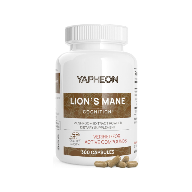 OEM Factory Organic Lion's Mane Mushroom Extract Capsules 1000mg Per Serving 300mg Beta Glucans Cognitive Memory Focus Nerve Health Brain Support No Fillers Vegan Non-GMO Gluten Free 300 Count,MY SHOP,OEM Factory Organic Lion's Mane Mushroom Extract Capsules 1000mg Per Serving 300mg Beta Glucans Cognitive Memory Focus Nerve Health Brain Support No Fillers Vegan Non-GMO Gluten Free 300 Count
