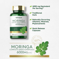 OEM Factory Moringa Capsules Complete Green Superfood 6000mg Equivalent Per Serving Moringa Leaf Powder And 50:1 Extract Blend Naturally Occurring Vitamins Minerals Phytonutrients Traditional Herb Non-GMO Gluten Free Quick Release 180 Capsules,MY SHOP,OEM Factory Moringa Capsules Complete Green Superfood 6000mg Equivalent Per Serving Moringa Leaf Powder And 50:1 Extract Blend Naturally Occurring Vitamins Minerals Phytonutrients Traditional Herb Non-GMO Gluten Free Quick Release 180 Capsules
