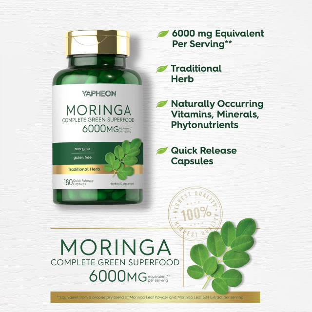 OEM Factory Moringa Capsules Complete Green Superfood 6000mg Equivalent Per Serving Moringa Leaf Powder And 50:1 Extract Blend Naturally Occurring Vitamins Minerals Phytonutrients Traditional Herb Non-GMO Gluten Free Quick Release 180 Capsules,MY SHOP,OEM Factory Moringa Capsules Complete Green Superfood 6000mg Equivalent Per Serving Moringa Leaf Powder And 50:1 Extract Blend Naturally Occurring Vitamins Minerals Phytonutrients Traditional Herb Non-GMO Gluten Free Quick Release 180 Capsules
