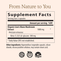 OEM Factory Organic Lion's Mane Mushroom Extract Capsules 1000mg Per Serving 300mg Beta Glucans Cognitive Memory Focus Nerve Health Brain Support No Fillers Vegan Non-GMO Gluten Free 300 Count,MY SHOP,OEM Factory Organic Lion's Mane Mushroom Extract Capsules 1000mg Per Serving 300mg Beta Glucans Cognitive Memory Focus Nerve Health Brain Support No Fillers Vegan Non-GMO Gluten Free 300 Count