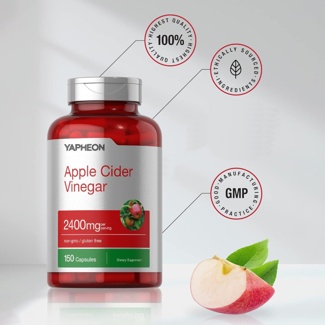 Private Label Manufacturer High Potency Apple Cider Vinegar Capsules 2400mg Per Serving From ACV Powder Supports Digestion Metabolism Wellness Clean Formula Non-GMO Gluten Free Wheat Free Yeast Free No Artificial Additives 150 Capsules,MY SHOP,Private Label Manufacturer High Potency Apple Cider Vinegar Capsules 2400mg Per Serving From ACV Powder Supports Digestion Metabolism Wellness Clean Formula Non-GMO Gluten Free Wheat Free Yeast Free No Artificial Additives 150 Capsules