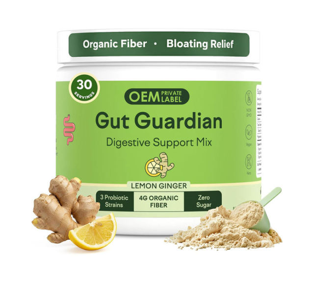 OEM Factory Gut Guardian Digestive Support Mix Lemon Ginger Organic Fiber 4g Per Serving 3 Probiotic Strains 4 Billion CFU Bloating Relief L-Glutamine Magnesium Citrate Prebiotic Complex Zero Sugar Vegan Non-GMO 30 Servings,MY SHOP,OEM Factory Gut Guardian Digestive Support Mix Lemon Ginger Organic Fiber 4g Per Serving 3 Probiotic Strains 4 Billion CFU Bloating Relief L-Glutamine Magnesium Citrate Prebiotic Complex Zero Sugar Vegan Non-GMO 30 Servings