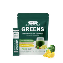 OEM Factory Superfoods Greens Powder Stick Packs 40+ Essential Nutrients Fruit Vegetable Blend Greens Blend Prebiotic Fiber Blend Vitamins A C B1 B2 B6 B12 Folate Calcium Iron Zinc No Added Sugar Vegan Gluten Free Soy Free 15 Sticks 120g,MY SHOP,OEM Factory Superfoods Greens Powder Stick Packs 40+ Essential Nutrients Fruit Vegetable Blend Greens Blend Prebiotic Fiber Blend Vitamins A C B1 B2 B6 B12 Folate Calcium Iron Zinc No Added Sugar Vegan Gluten Free Soy Free 15 Sticks 120g