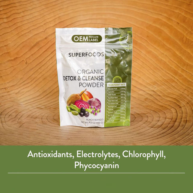 OEM Factory Organic Detox Cleanse Powder Peach Mango Flavor Baobab Fruit 1250mg Spirulina 1250mg Milk Thistle Red Beet Root Aloe Vera Dandelion Moringa Triphala Turmeric Acai Ginger Noni Antioxidants Electrolytes Chlorophyll Phycocyanin 15 Servings 120g,MY SHOP,OEM Factory Organic Detox Cleanse Powder Peach Mango Flavor Baobab Fruit 1250mg Spirulina 1250mg Milk Thistle Red Beet Root Aloe Vera Dandelion Moringa Triphala Turmeric Acai Ginger Noni Antioxidants Electrolytes Chlorophyll Phycocyanin 15 Servings 120g