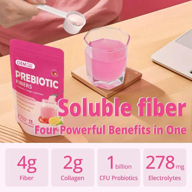 OEM Factory Prebiotic Fibers Powder Probiotics Collagen Electrolytes 4g Fiber 2g Collagen 1 Billion CFU Bacillus Coagulans Psyllium Husk Niacin Magnesium Potassium Supports Hydration Skin Health Gut Health Keto Friendly 15 Servings,MY SHOP,OEM Factory Prebiotic Fibers Powder Probiotics Collagen Electrolytes 4g Fiber 2g Collagen 1 Billion CFU Bacillus Coagulans Psyllium Husk Niacin Magnesium Potassium Supports Hydration Skin Health Gut Health Keto Friendly 15 Servings