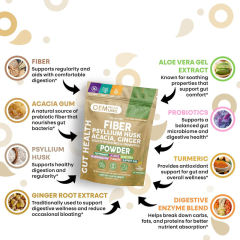 OEM Factory All-In-One Gut Health Powder Pink Lemonade Flavor Prebiotic Fiber Acacia Psyllium 9 Probiotic Strains Digestive Enzymes L-Glutamine Ginger Quercetin Aloe Vera Slippery Elm Marshmallow Licorice Peppermint Turmeric Zinc 30 Servings 260g,MY SHOP,OEM Factory All-In-One Gut Health Powder Pink Lemonade Flavor Prebiotic Fiber Acacia Psyllium 9 Probiotic Strains Digestive Enzymes L-Glutamine Ginger Quercetin Aloe Vera Slippery Elm Marshmallow Licorice Peppermint Turmeric Zinc 30 Servings 260g