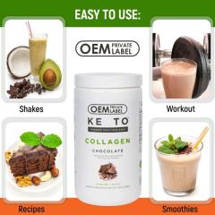 OEM Factory Keto Collagen Chocolate Powder Grass-Fed Collagen Protein With MCT Oil Powder Hydrolyzed For Maximum Absorption Supports Skin Elasticity Healthy Hair Strong Nails Digestive Function Appetite Control 30 Servings,MY SHOP,OEM Factory Keto Collagen Chocolate Powder Grass-Fed Collagen Protein With MCT Oil Powder Hydrolyzed For Maximum Absorption Supports Skin Elasticity Healthy Hair Strong Nails Digestive Function Appetite Control 30 Servings