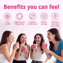 OEM Factory Prebiotic Fibers Powder Probiotics Collagen Electrolytes 4g Fiber 2g Collagen 1 Billion CFU Bacillus Coagulans Psyllium Husk Niacin Magnesium Potassium Supports Hydration Skin Health Gut Health Keto Friendly 15 Servings,MY SHOP,OEM Factory Prebiotic Fibers Powder Probiotics Collagen Electrolytes 4g Fiber 2g Collagen 1 Billion CFU Bacillus Coagulans Psyllium Husk Niacin Magnesium Potassium Supports Hydration Skin Health Gut Health Keto Friendly 15 Servings