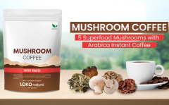 OEM Factory Organic Mushroom Coffee Energy Booster Reishi Chaga Maitake Shiitake Turkey Tail Mushrooms Arabica Instant Coffee Strengthens Immune System Boosts Energy Lowers Cholesterol 50 Servings 100g,MY SHOP,OEM Factory Organic Mushroom Coffee Energy Booster Reishi Chaga Maitake Shiitake Turkey Tail Mushrooms Arabica Instant Coffee Strengthens Immune System Boosts Energy Lowers Cholesterol 50 Servings 100g