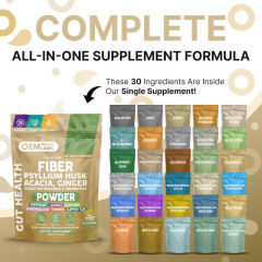 OEM Factory All-In-One Gut Health Powder Pink Lemonade Flavor Prebiotic Fiber Acacia Psyllium 9 Probiotic Strains Digestive Enzymes L-Glutamine Ginger Quercetin Aloe Vera Slippery Elm Marshmallow Licorice Peppermint Turmeric Zinc 30 Servings 260g,MY SHOP,OEM Factory All-In-One Gut Health Powder Pink Lemonade Flavor Prebiotic Fiber Acacia Psyllium 9 Probiotic Strains Digestive Enzymes L-Glutamine Ginger Quercetin Aloe Vera Slippery Elm Marshmallow Licorice Peppermint Turmeric Zinc 30 Servings 260g