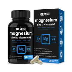 OEM Magnesium Zinc Vitamin D3 Capsules,MY SHOP,OEM Magnesium Zinc Vitamin D3 Capsules