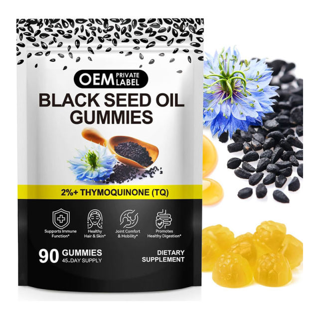 OEM Black Seed Oil Gummies,MY SHOP,2% Thymoquinone Black Seed Oil Gummies - Probiotic Manufacturers