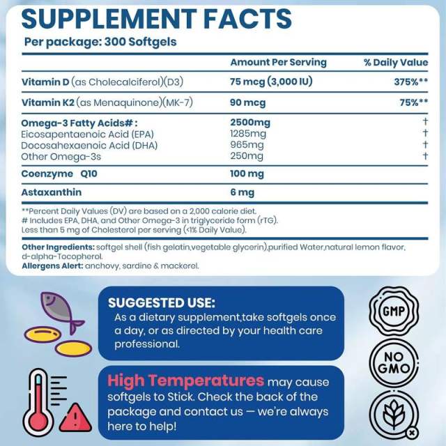 OEM Triple Strength Omega-3 Softgels,MY SHOP,OEM Triple Strength Omega-3 Softgels