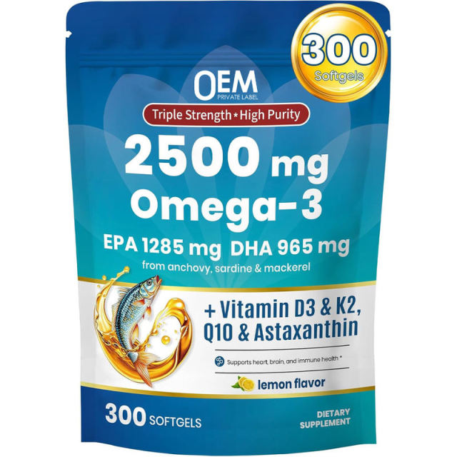 OEM Triple Strength Omega-3 Softgels,MY SHOP,OEM Triple Strength Omega-3 Softgels