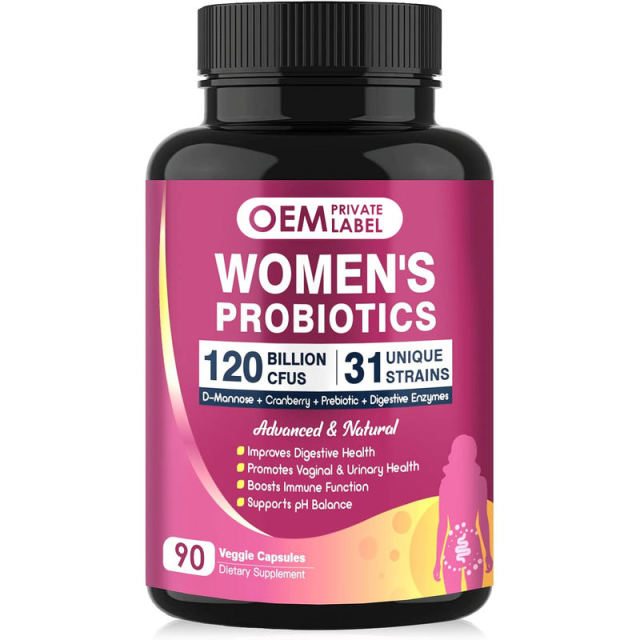 OEM Factory Women's Probiotics 120 Billion CFU 31 Unique Strains D-Mannose 200mg Organic Cranberry 200mg Urinary Tract Cleanse Prebiotic Fiber Vitamin C 60mg Super Digestive Enzymes Vaginal Health pH Balance Immune Support 90 Veggie Capsules,MY SHOP,OEM Factory Women's Probiotics 120 Billion CFU 31 Unique Strains D-Mannose 200mg Organic Cranberry 200mg Urinary Tract Cleanse Prebiotic Fiber Vitamin C 60mg Super Digestive Enzymes Vaginal Health pH Balance Immune Support 90 Veggie Capsules