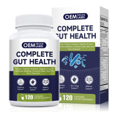 OEM Factory Complete Gut Health Capsules 80 Billion Probiotics Prebiotics Postbiotics Digestive Enzymes L-Glutamine Berberine Cinnamon Garlic Aloe Vera Zinc L-Carnosine Magnesium N-Acetyl-D-Glucosamine Peppermint Fenugreek Ginger Artichoke 120 Capsules,MY SHOP,OEM Factory Complete Gut Health Capsules 80 Billion Probiotics Prebiotics Postbiotics Digestive Enzymes L-Glutamine Berberine Cinnamon Garlic Aloe Vera Zinc L-Carnosine Magnesium N-Acetyl-D-Glucosamine Peppermint Fenugreek Ginger Artichoke 120 Capsules