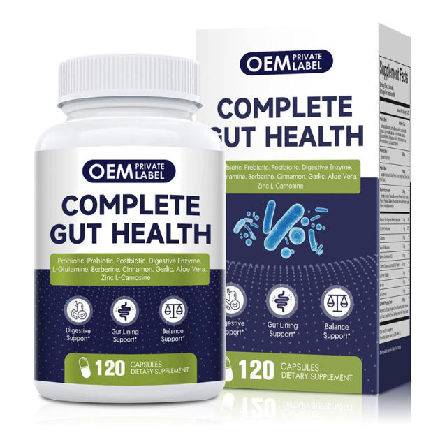 OEM Factory Complete Gut Health Capsules 80 Billion Probiotics Prebiotics Postbiotics Digestive Enzymes L-Glutamine Berberine Cinnamon Garlic Aloe Vera Zinc L-Carnosine Magnesium N-Acetyl-D-Glucosamine Peppermint Fenugreek Ginger Artichoke 120 Capsules,MY SHOP,OEM Factory Complete Gut Health Capsules 80 Billion Probiotics Prebiotics Postbiotics Digestive Enzymes L-Glutamine Berberine Cinnamon Garlic Aloe Vera Zinc L-Carnosine Magnesium N-Acetyl-D-Glucosamine Peppermint Fenugreek Ginger Artichoke 120 Capsules