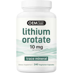 OEM Factory Lithium Orotate Capsules 10mg Per Serving Trace Mineral Supplement Supports Brain Health Mood Balance Cognitive Function Nervous System Wellness Vegetarian Gluten Free Soy Free Dairy Free 240 Capsules 120 Servings,MY SHOP,OEM Factory Lithium Orotate Capsules 10mg Per Serving Trace Mineral Supplement Supports Brain Health Mood Balance Cognitive Function Nervous System Wellness Vegetarian Gluten Free Soy Free Dairy Free 240 Capsules 120 Servings