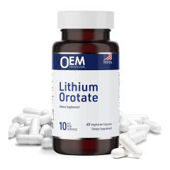 OEM Factory Lithium Orotate Capsules 10mg Per Serving Ultra Pure High Potency Trace Mineral Brain Health Mood Balance Cognitive Function Nervous System Support Vegetarian Yeast Free Non-GMO No Preservatives 60 Capsules,MY SHOP,OEM Factory Lithium Orotate Capsules 10mg Per Serving Ultra Pure High Potency Trace Mineral Brain Health Mood Balance Cognitive Function Nervous System Support Vegetarian Yeast Free Non-GMO No Preservatives 60 Capsules