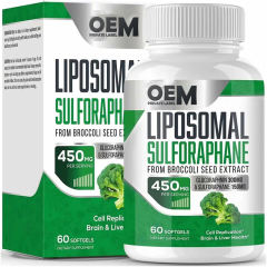 OEM Factory Liposomal Sulforaphane Softgels 450mg Per Serving From Broccoli Seed Extract Glucoraphanin 300mg Sulforaphane 150mg Supports Cell Replication Brain Health Liver Health Body Detox Antioxidant Anti-Inflammation 60 Softgels,MY SHOP,OEM Factory Liposomal Sulforaphane Softgels 450mg Per Serving From Broccoli Seed Extract Glucoraphanin 300mg Sulforaphane 150mg Supports Cell Replication Brain Health Liver Health Body Detox Antioxidant Anti-Inflammation 60 Softgels