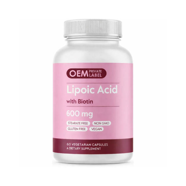 OEM Factory Alpha Lipoic Acid Capsules 600mg With Biotin 1000mcg Per Serving Antioxidant Support Energy Metabolism Nerve Health Blood Sugar Balance Skin Health Vegan Gluten Free Non-GMO No Stearates 60 Vegetarian Capsules,MY SHOP,OEM Factory Alpha Lipoic Acid Capsules 600mg With Biotin 1000mcg Per Serving Antioxidant Support Energy Metabolism Nerve Health Blood Sugar Balance Skin Health Vegan Gluten Free Non-GMO No Stearates 60 Vegetarian Capsules