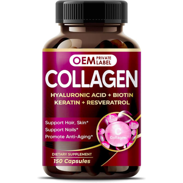 OEM Factory Collagen Complex Capsules With Hyaluronic Acid Biotin Keratin Resveratrol Multi-Source Collagen Fish Bovine Chicken Eggshell Supports Hair Skin Nails Anti-Aging 150 Capsules 150 Day Supply,MY SHOP,OEM Factory Collagen Complex Capsules With Hyaluronic Acid Biotin Keratin Resveratrol Multi-Source Collagen Fish Bovine Chicken Eggshell Supports Hair Skin Nails Anti-Aging 150 Capsules 150 Day Supply
