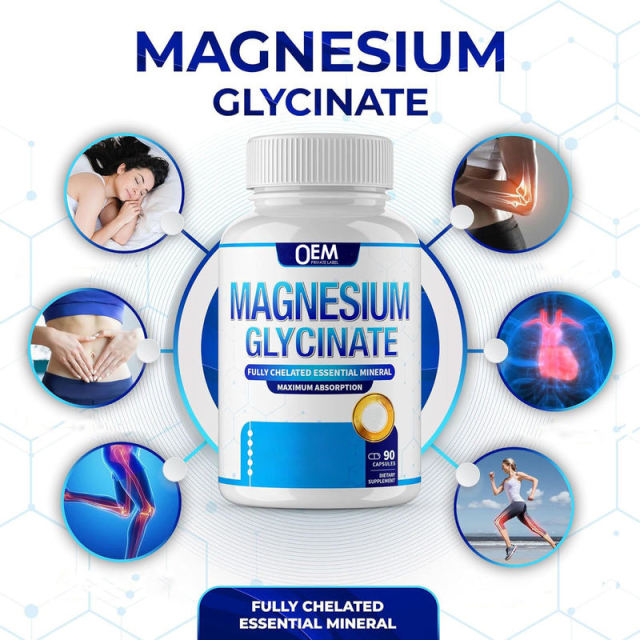 OEM Factory Magnesium Complex Capsules 7 Elemental Magnesium Formula Glycinate Citrate Malate Oxide 1000mg Per Serving Supports Relaxation Muscle Function Sleep Health Energy Production Nervous System 90 Capsules,MY SHOP,OEM Factory Magnesium Complex Capsules 7 Elemental Magnesium Formula Glycinate Citrate Malate Oxide 1000mg Per Serving Supports Relaxation Muscle Function Sleep Health Energy Production Nervous System 90 Capsules