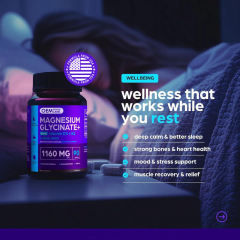 OEM Factory Magnesium Glycinate Complex 160mg Elemental Magnesium With Vitamin D3 5000IU K2 100mcg Aloe Vera 1000mg Equivalent Gentle On Stomach Sleep Stress Anxiety Support Bone Heart Health Muscle Recovery 90 Capsules,MY SHOP,OEM Factory Magnesium Glycinate Complex 160mg Elemental Magnesium With Vitamin D3 5000IU K2 100mcg Aloe Vera 1000mg Equivalent Gentle On Stomach Sleep Stress Anxiety Support Bone Heart Health Muscle Recovery 90 Capsules