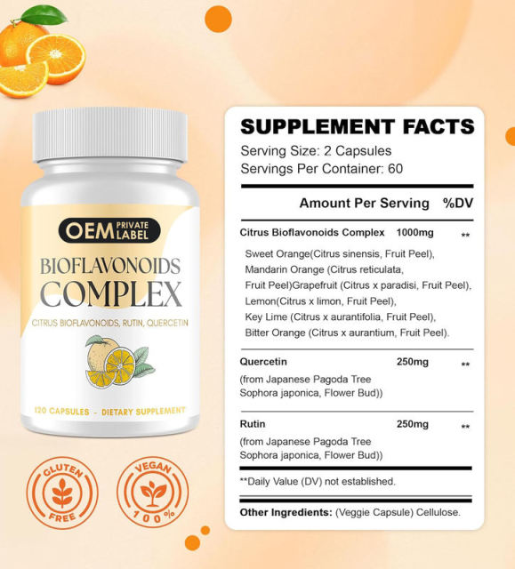 OEM Factory Citrus Bioflavonoids Complex Capsules 1000mg Citrus Bioflavonoids From Sweet Orange Mandarin Lemon Key Lime Bitter Orange Plus Quercetin 250mg Rutin 250mg Antioxidant Circulatory Support Capillary Health Vegan 120 Capsules,MY SHOP,OEM Factory Citrus Bioflavonoids Complex Capsules 1000mg Citrus Bioflavonoids From Sweet Orange Mandarin Lemon Key Lime Bitter Orange Plus Quercetin 250mg Rutin 250mg Antioxidant Circulatory Support Capillary Health Vegan 120 Capsules
