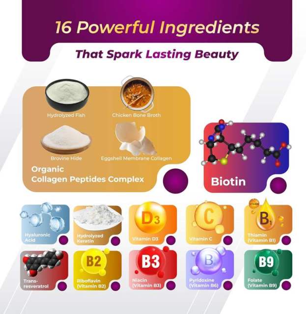 OEM Supplier Advanced 16-in-1 Beauty Formula Hydrolyzed Fish Collagen Chicken Bone Broth Bovine Hide Eggshell Membrane Collagen Biotin Keratin Hyaluronic Acid Vitamin D3 C Thiamin Riboflavin Niacin B6 Folate Trans-Resveratrol 150 Capsules,MY SHOP,OEM Supplier Advanced 16-in-1 Beauty Formula Hydrolyzed Fish Collagen Chicken Bone Broth Bovine Hide Eggshell Membrane Collagen Biotin Keratin Hyaluronic Acid Vitamin D3 C Thiamin Riboflavin Niacin B6 Folate Trans-Resveratrol 150 Capsules