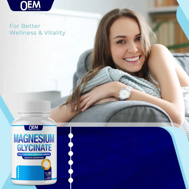 OEM Factory Magnesium Complex Capsules 7 Elemental Magnesium Formula Glycinate Citrate Malate Oxide 1000mg Per Serving Supports Relaxation Muscle Function Sleep Health Energy Production Nervous System 90 Capsules,MY SHOP,OEM Factory Magnesium Complex Capsules 7 Elemental Magnesium Formula Glycinate Citrate Malate Oxide 1000mg Per Serving Supports Relaxation Muscle Function Sleep Health Energy Production Nervous System 90 Capsules